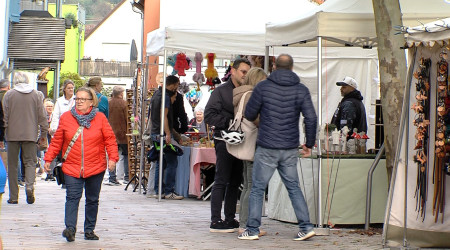Kunsthandwerkermarkt Dettingen (Quelle: RTF.1)