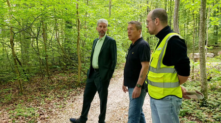Boris Palmer besucht Gr&uuml;ne-Sterne-Betrieb (Quelle: RTF.1)