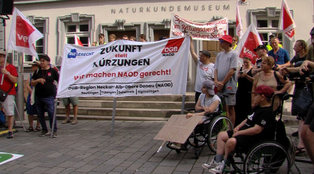 Kundgebung des &ouml;ffentlichen Dienstes (Quelle: RTF.1)